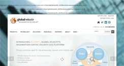 Desktop Screenshot of globalvelocity.com